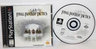 Final Fantasy Tactics - Sony PlayStation 1 PS1 Complete CIB Black Label SHARP!!
