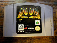 DOOM 64 Nintendo 64 N64 tested cartridge only loose