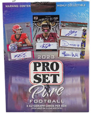 2023 Leaf Pro Set Pure Football Hobby Box