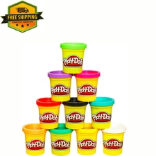 Play-Doh Modeling Compound 10-Pack Case of Colors, Non-Toxic, Assorted Color