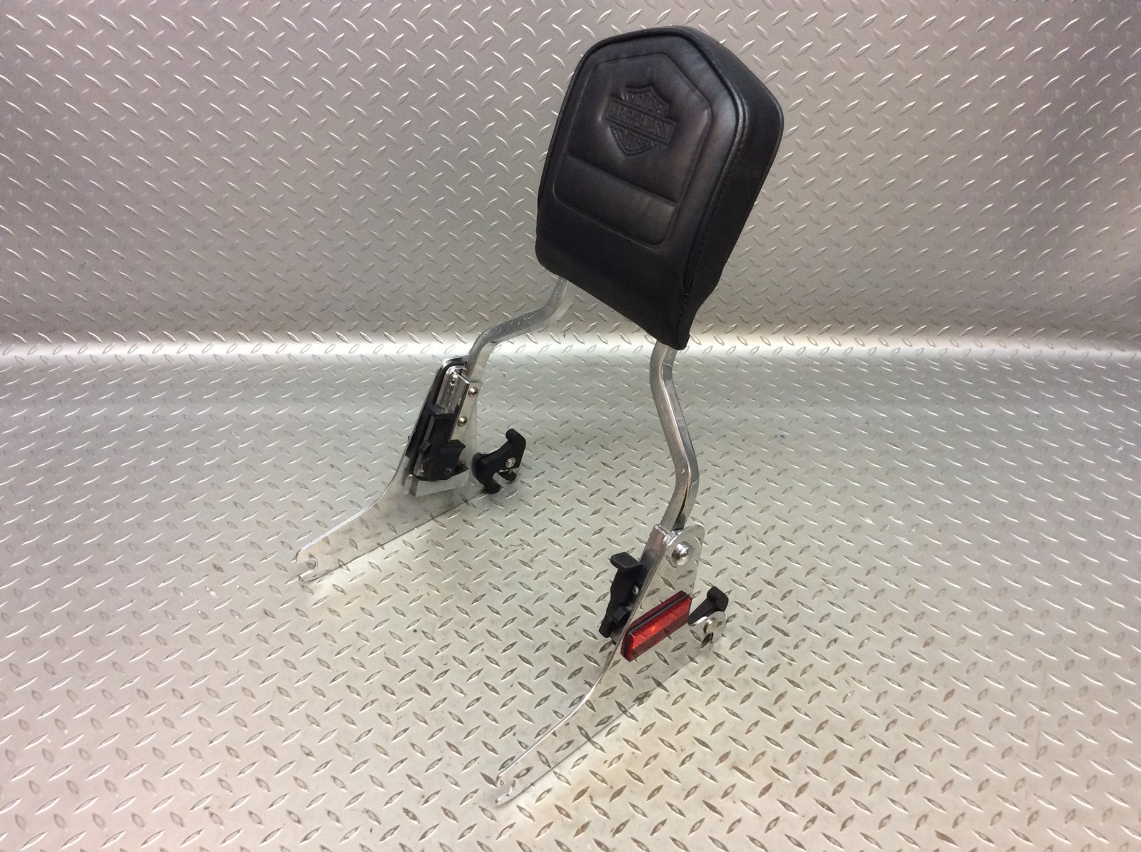 Harley Davidson Adjustable Detachable Rear Backrest Back Rest Sissy Bar