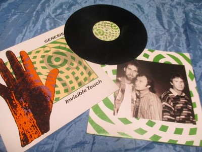 Genesis , Invisible Touch , Schallplatte , LP von 1986 , Kult , Nostalgie # 1721