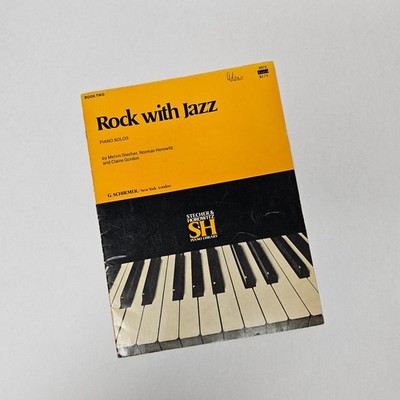 Rock with Jazz Piano Solos Book Two Shirmer Piano Songbook 1969 Recital Music