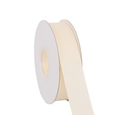 Solid Grosgrain Ribbon 1 Inch 25 Yards 810-Ivory Gift Wrapping Sewing Decor