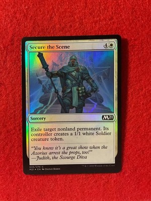 Secure the Scene - Foil - Core Set 2021 - Magic the Gathering - MTG
