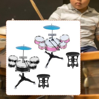Kinder Schlagzeug Spaß und Spielerisch Früh Lernen Alter 3-6 Kleinkinder Jazz Drum Kit