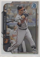2015 Bowman Chrome Refractor 425/499 Steve Pearce #137 3c7