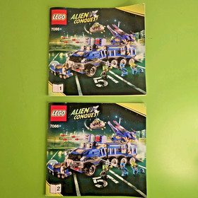 LEGO Alien Conquest: Earth Defense HQ (7066) Complete W/Minifigures, Inst. & Box