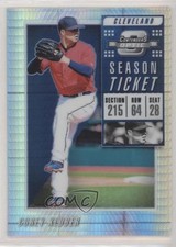 2019 Panini Chronicles Contenders Optic Hyper Prizm 20/299 Corey Kluber #21 0l4h