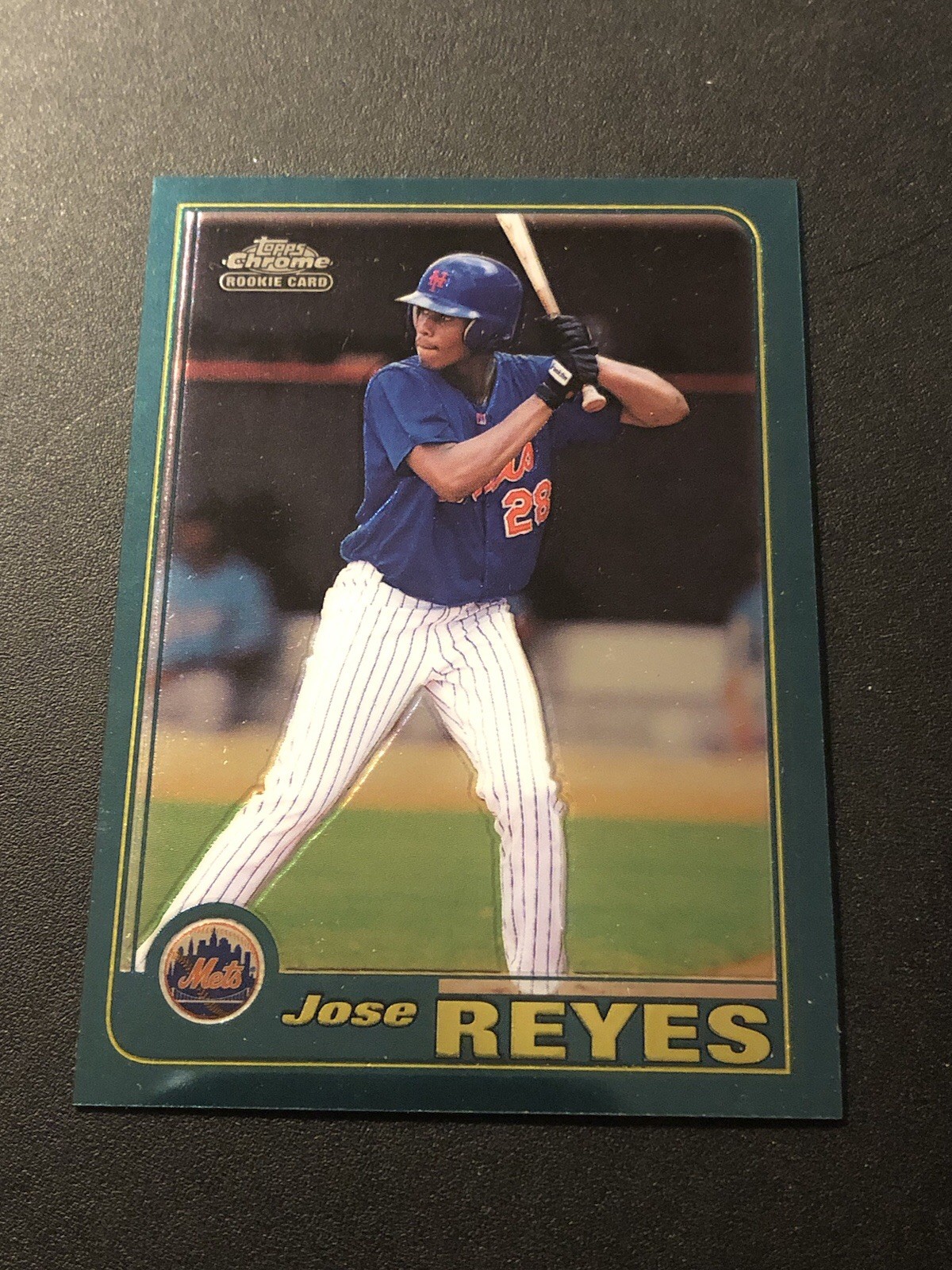 2001 Topps Traded & Rookies Chrome Jose Reyes #T242