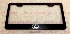 Laser Engraved Etched Lexus Stainless Steel Finished License Plate Frame