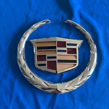 Cadillac Front Grille Emblem Hood Badge Color Logo 6 Inch Cadillac Front Grille Emblem Hood Badge Color Logo 6 Inch