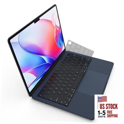 Premium Ultra Thin Keyboard Cover Protector, Smokey(Surround Touch ID)