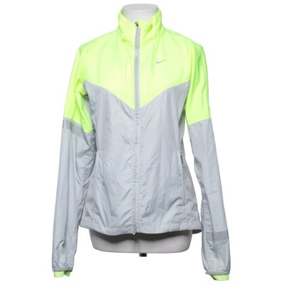 Nike Running, Trainingsjacke, Damen, Größe: S, Gelb/Grau, Polyester #uUX