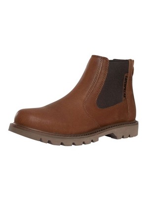 Caterpillar Men's Colorado 2.0 Chelsea Leather Boots, Brown