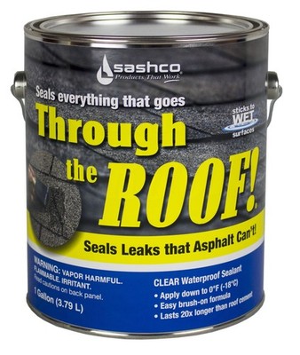 Clear Roof Sealant - Waterproof, Durable, Easy Application - 1 Gallon