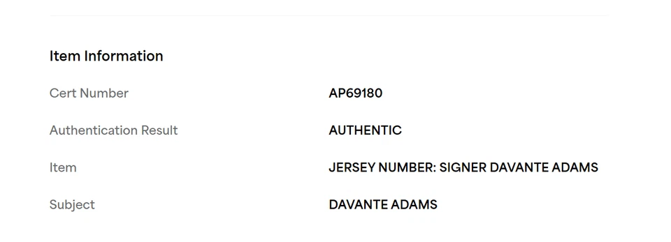 Davante Adams Signed Jersey Framed W/ PSA COA Los Angeles Rams Blue Auto Display - Image 3 of 3