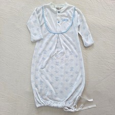Vintage Baby Dior Airplane Sleep Gown 3 months