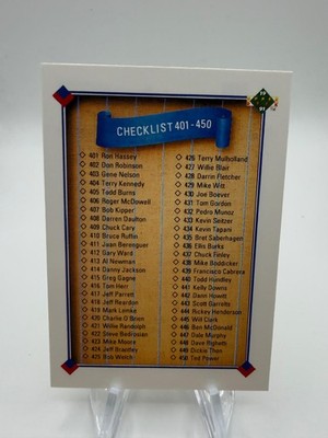 1991 Upper Deck BB Card #s 500-749+Rookies -You Pick- 15+ FREE US SHIP