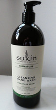 Image of Sukin 🌸 Cleansing Hand Wash 1000ml All Skin Types Smooth Hydrate Pump Dispense