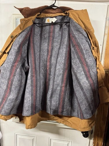 Vintage Carhartt CB1256 Blanket Lined Hunting Jacket 4XL NWOT USA Made Pristine! image 4