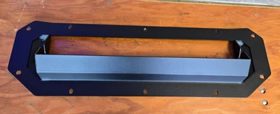 Fab Fours ViCowl Windshield Protector 20-Inch Light Bar Mount; Matte Black (07-1 - Image 1 of 4