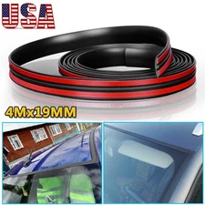 Universal Weatherstrip Car Windshield Rubber Weather Seal Strip Edge Moulding 4M