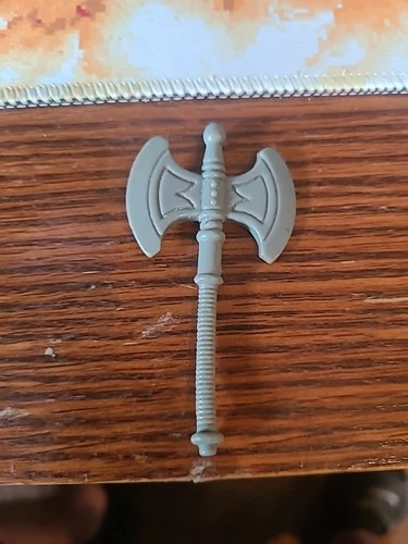 He-Man Battle Axe 1980's MOTU  Masters of the Universe VINTAGE
