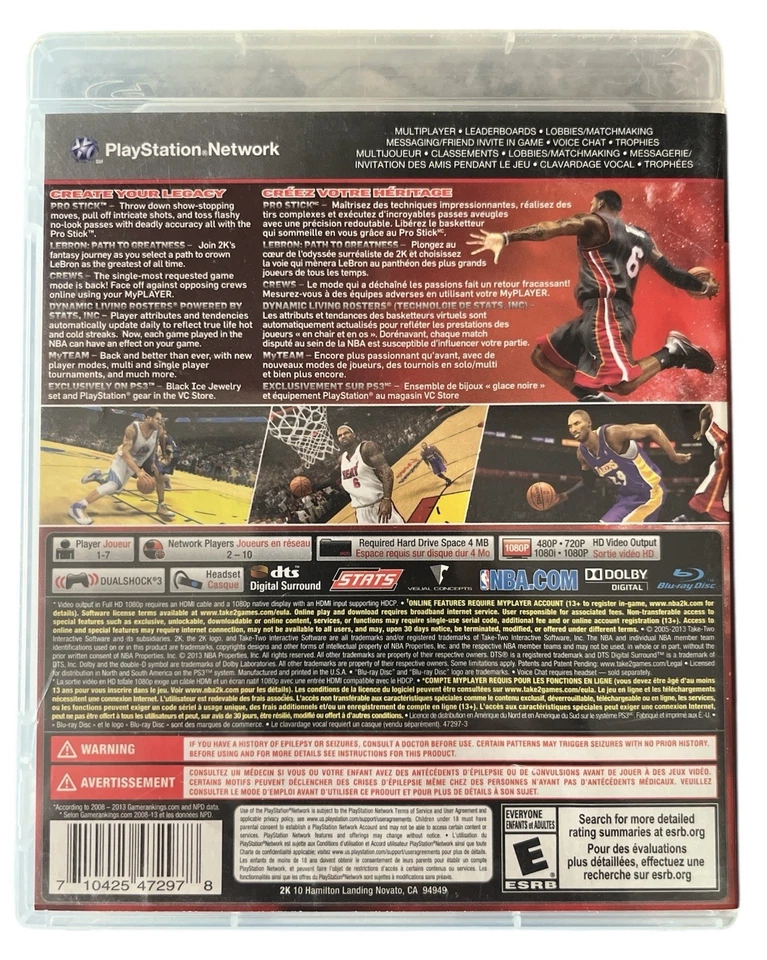 NBA 2K14 (Sony PlayStation 3, 2013) - Image 2 of 4