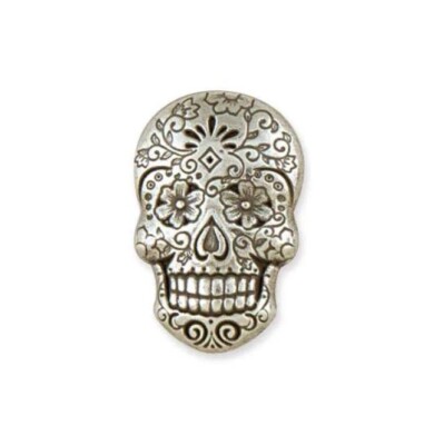 2 Sugar Skull Conchos Tandy Leather 71512-01
