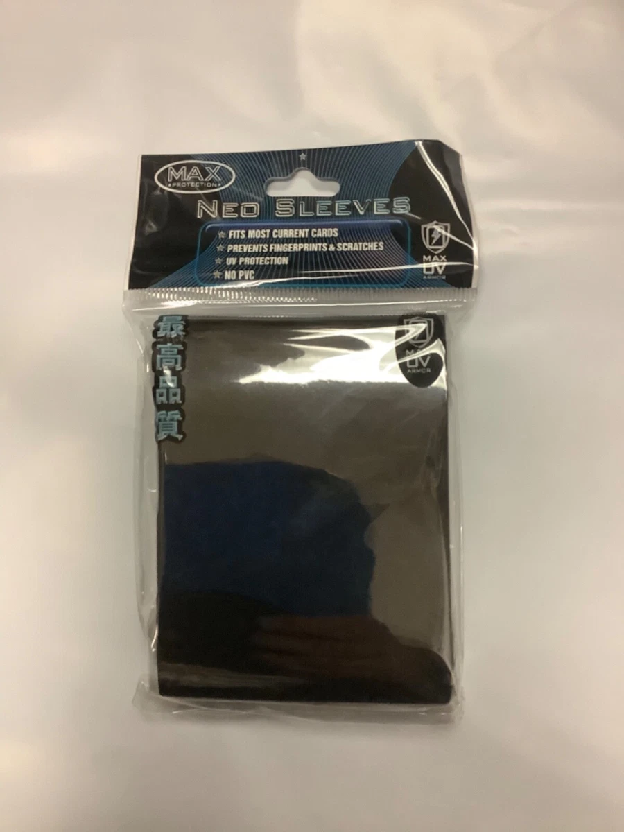 Max Protection Black Collectible Card Game Card Sleeves for sale