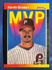 1989 Donruss MVP #BC-12 Kevin Gross Philadelphia Phillies