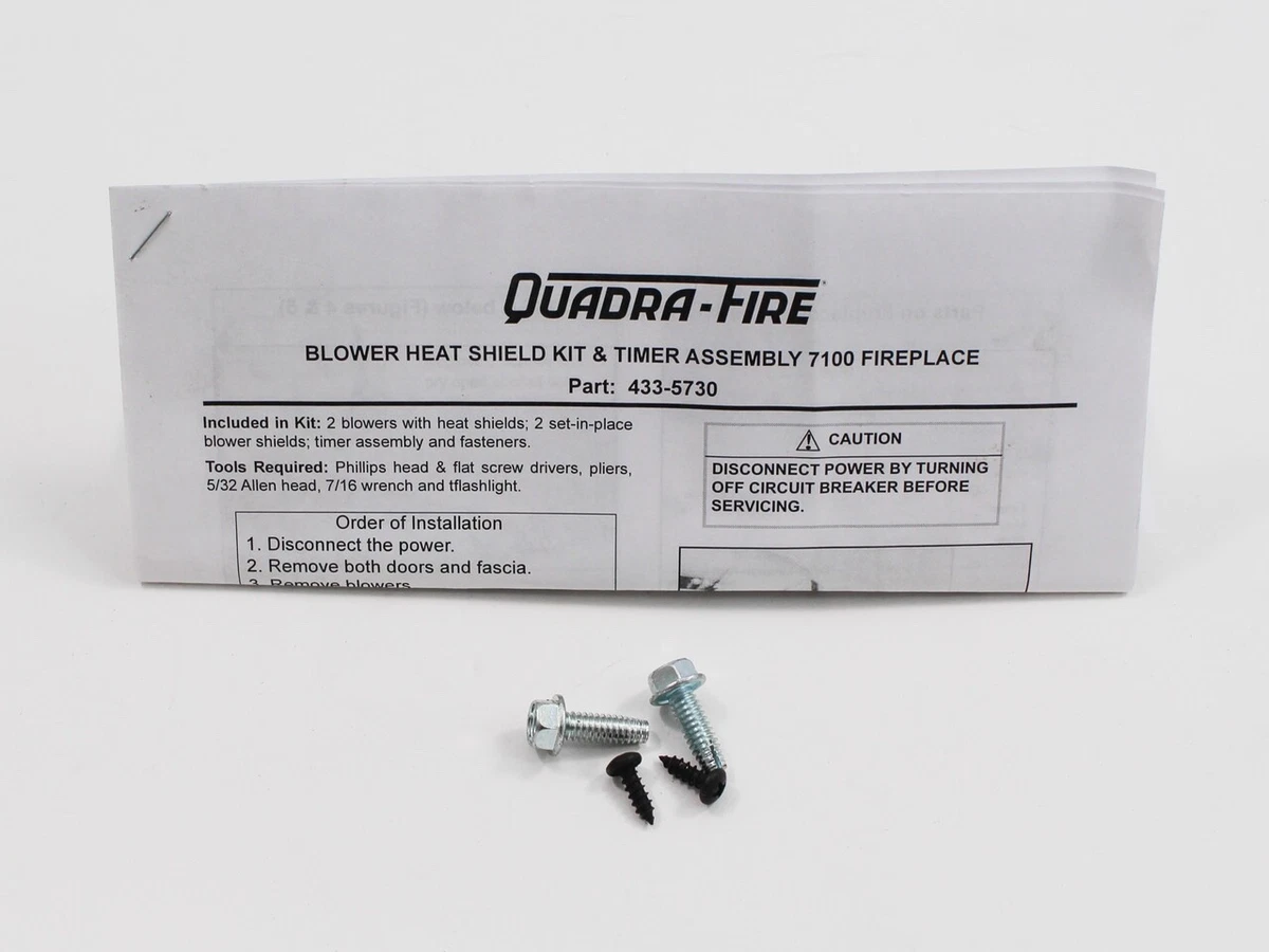 Quadra-Fire 7100 Fireplace Upgrade Kit (433-5730) | eBay