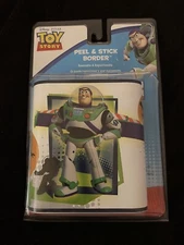 NEW Disney Toy Story Peel & Stick Border Buzz Lightyear 5”x15’ Repositionable