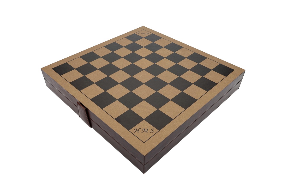 The King's Gambit Chess Set by Jay with Wood Pieces and