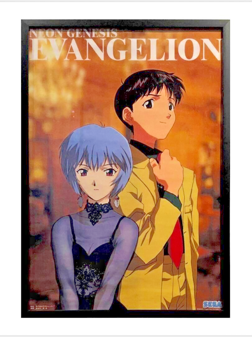 SEGA Neon Genesis Evangelion B2 Poster Vintage Set of 9 Types Not