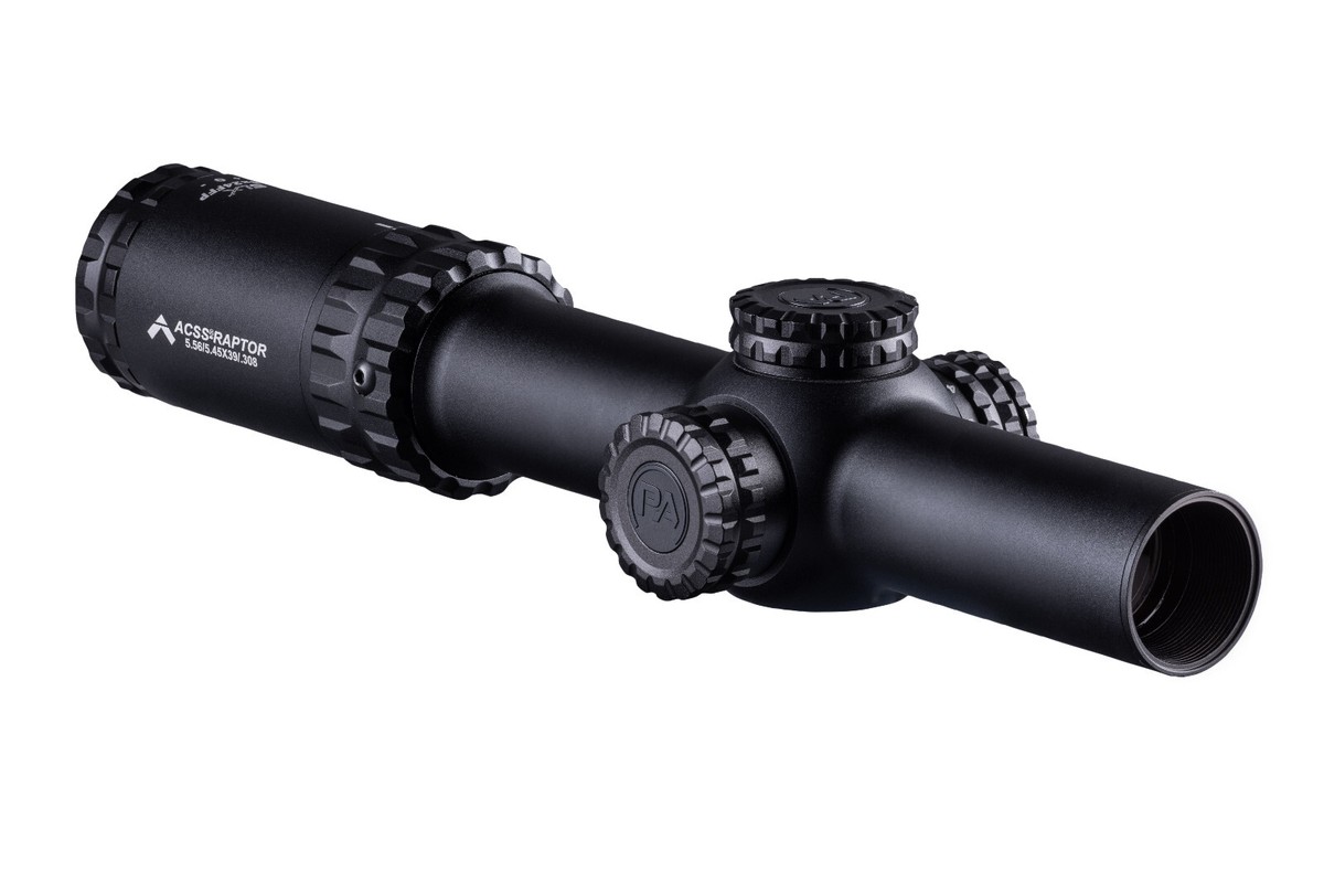 Primary Arms SLX 1-8x24FFP Scope-Illuminated ACSS-Raptor-5.56/5.45