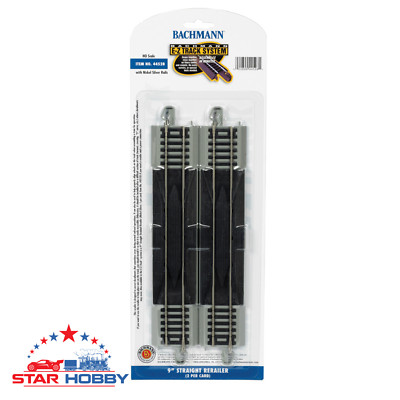 Bachmann 44528 9'' STRAIGHT RERAILER (HO SCALE) model railroading track train