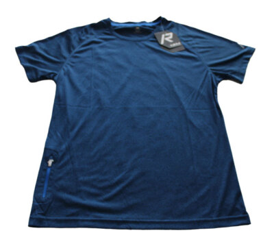 HERREN T-SHIRT SPORTSHIRT RUKKA BLAU JER 470762 Gr. M NEU