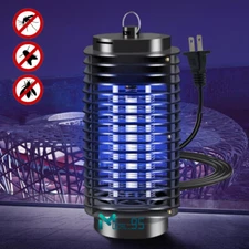 Electronic Mosquito Fly Bug Insect Zapper Killer Indoor Outdoor Light Trap Lamp