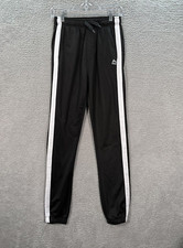 RBX Sweatpants Youth Extra Large 18/20 Black White Striped Athleisure Gym Sports