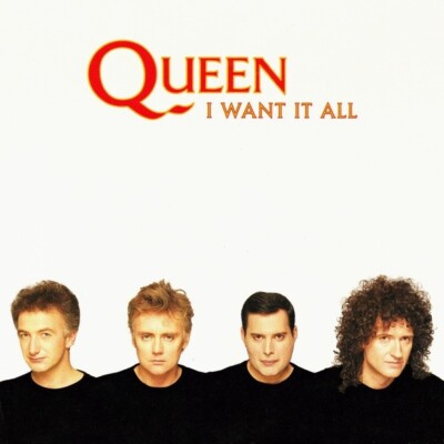 Queen    I Want It All / Hang On In There tolles Album von 1989   18,00