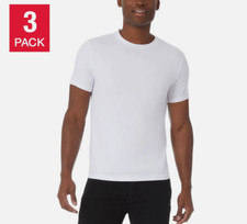 32 Degrees COOL Men's 3PK Short Sleeve Crew Neck T-Shirts, Size S