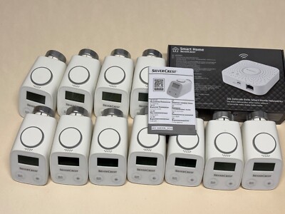 Lidl Silvercrest  11x Zigbee Heizkörperthermostat Smart Home + Zentrale