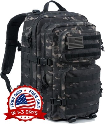 Mochila Exercito Americano Militar Backpack Grande Viaje Trabajo