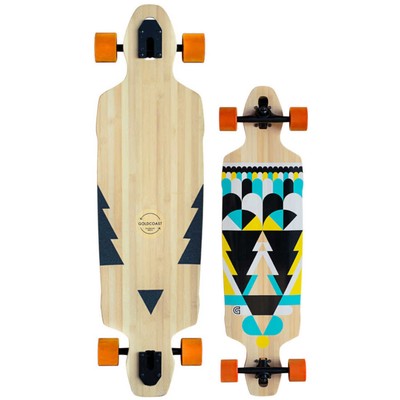 Goldcoast Process 38'' Drop Thru Longboard complete