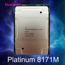 Intel Xeon Platinum 8171M SR3LZ LGA3647 26C/52T 2.6 GHz CPU Processors