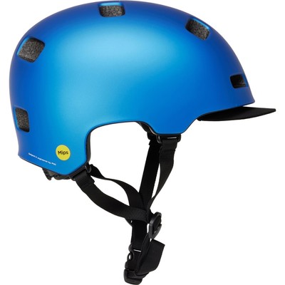 POC SPORTS Crane Bike Helmet - MIPS (Metallic Matte Blue) Unisex Large