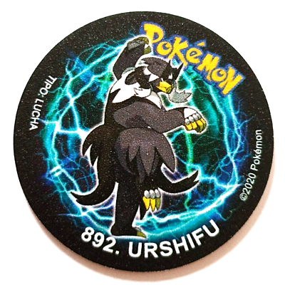 TAZO POKEMON DKV #570 ZORUA 2019 Unova PERU South America Pogs Taps