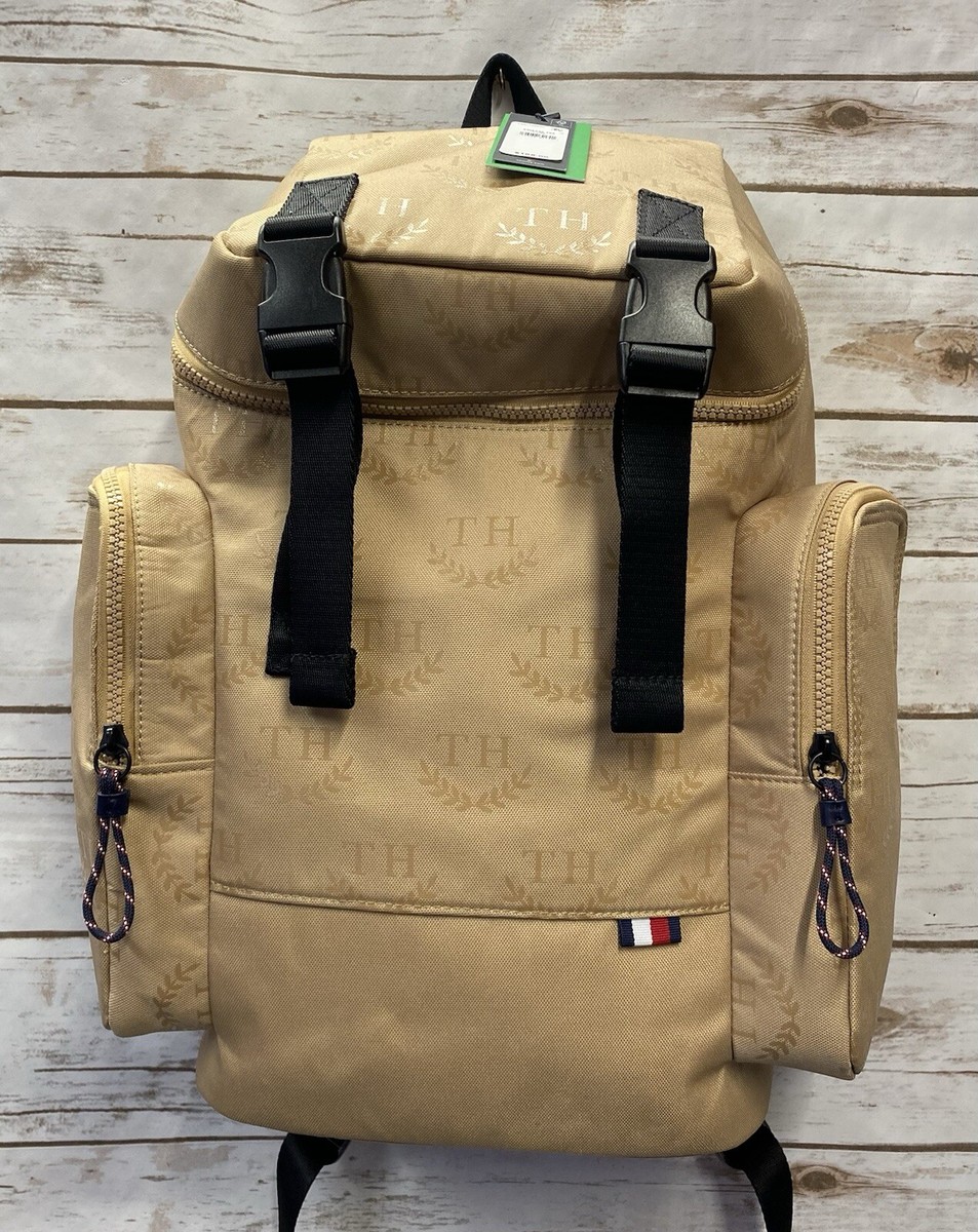 Tommy Hilfiger Beige and Brown Backpack Amazon.com: Tommy Hilfiger Womens Kiara II Medium Dome  main image 3